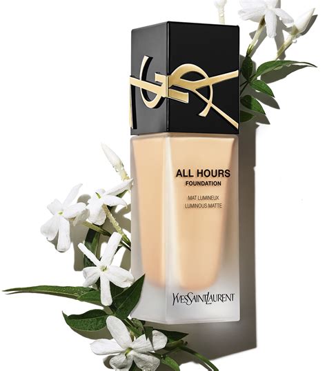 is ysl all hours foundation water based|ysl matte foundation.